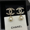 SWAROVSKI Crystal Double-C Earrings