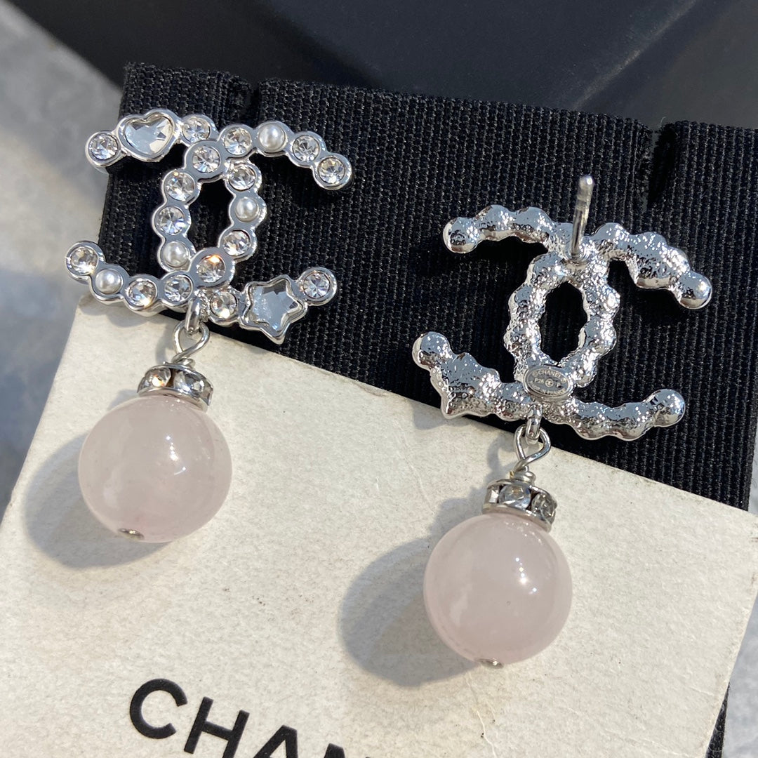 SWAROVSKI Crystal Double-C Earrings