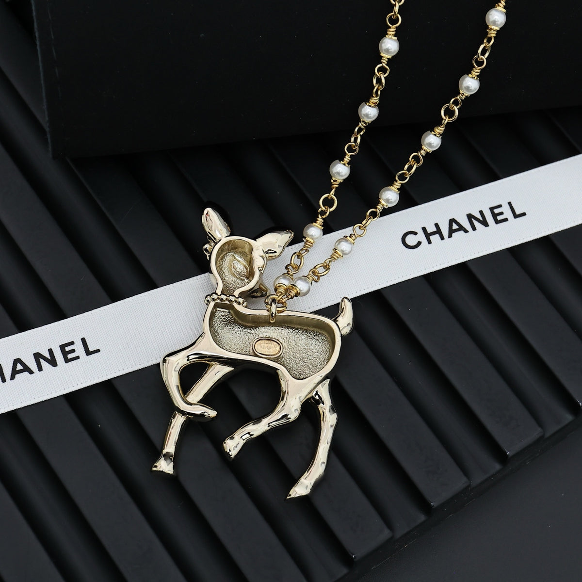 CHANEL Double-C Long Necklace