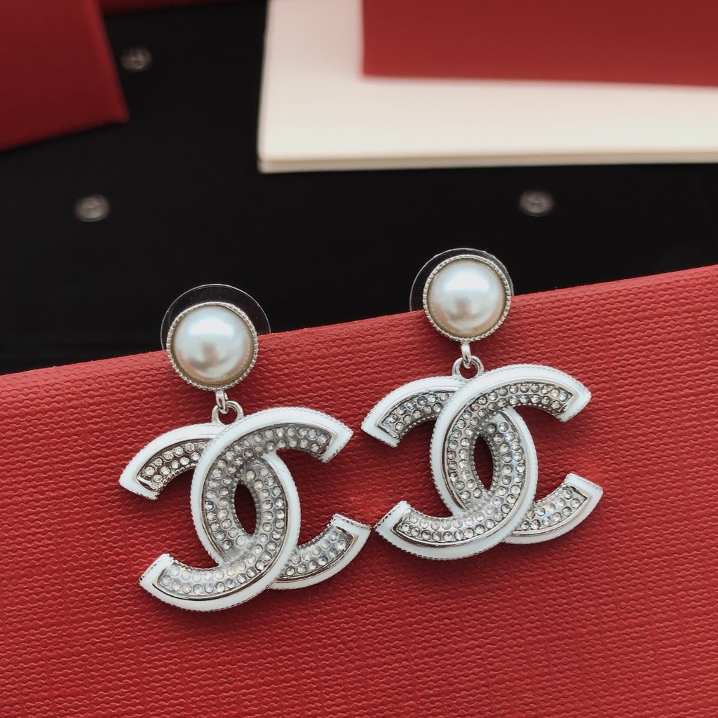 Double-C Earrings