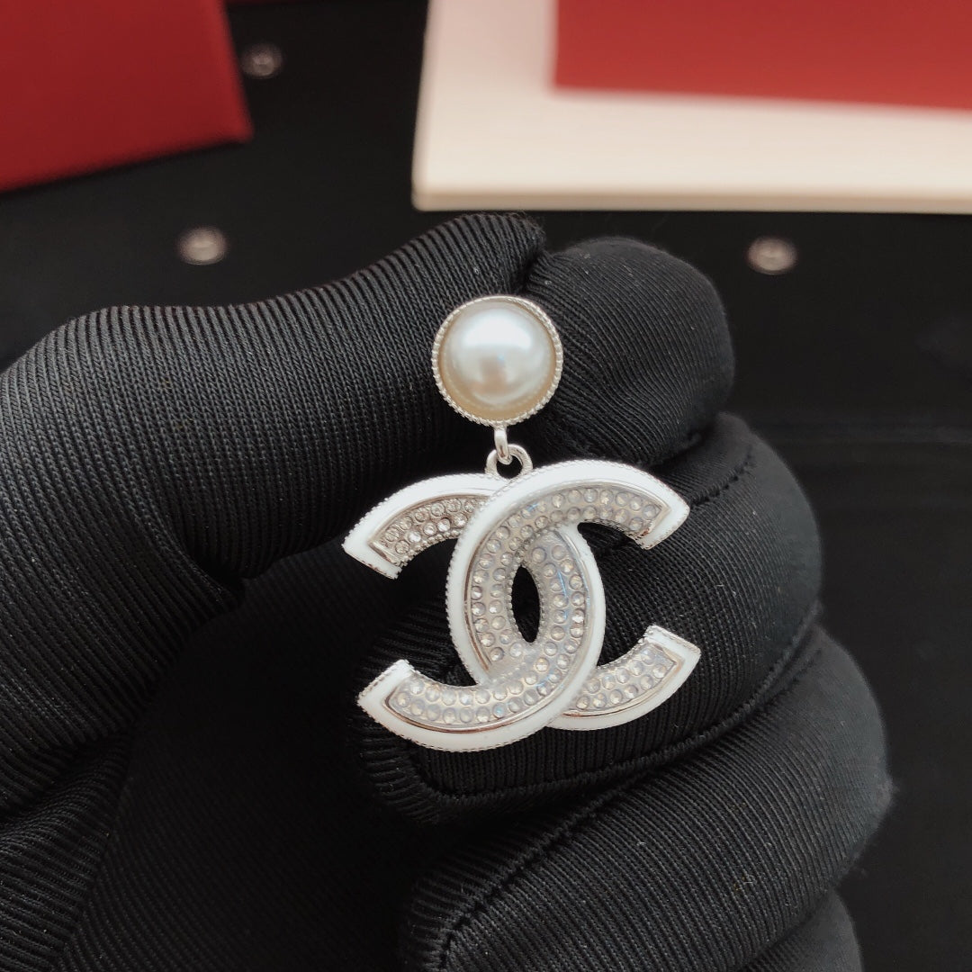 Double-C Earrings
