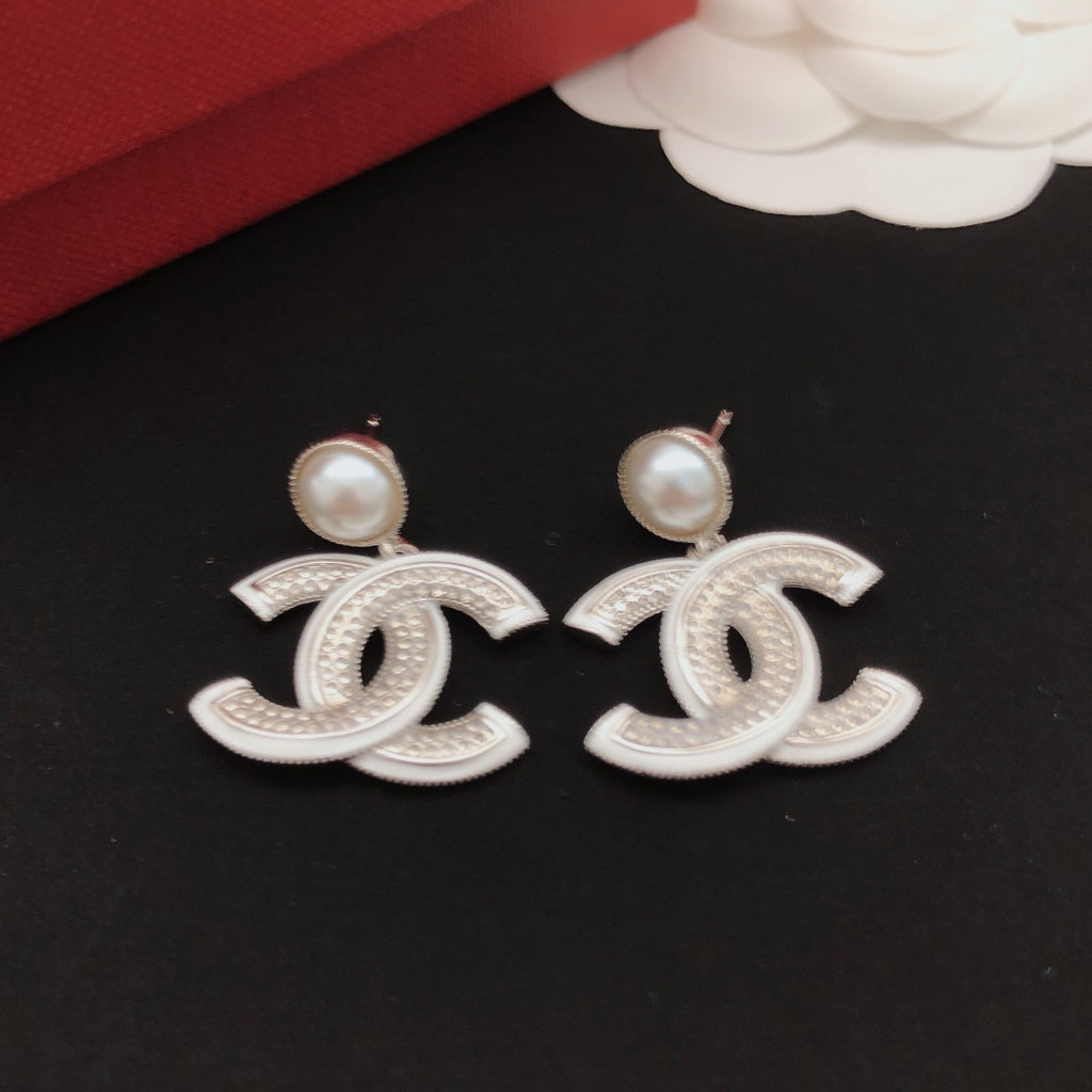 Double-C Earrings