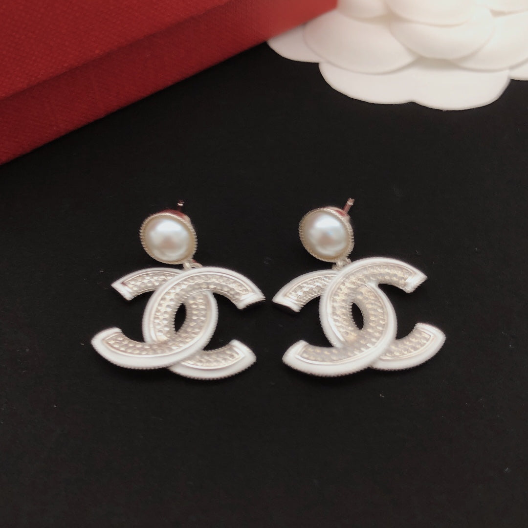 Double-C Earrings