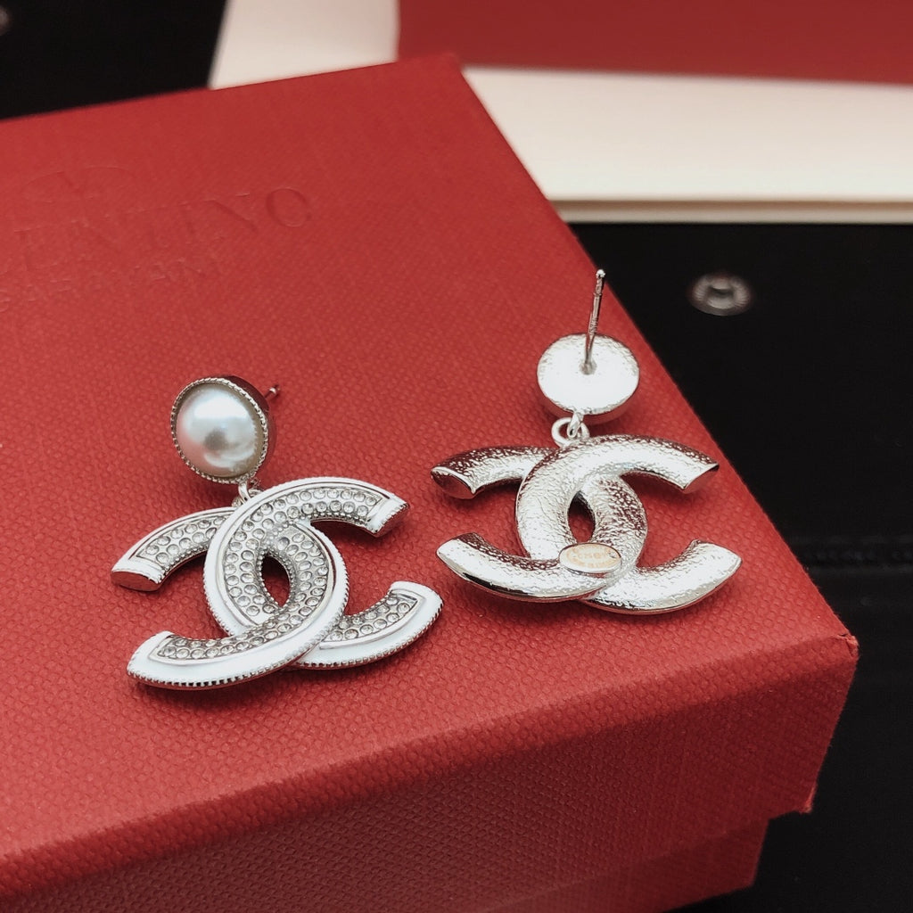 Double-C Earrings