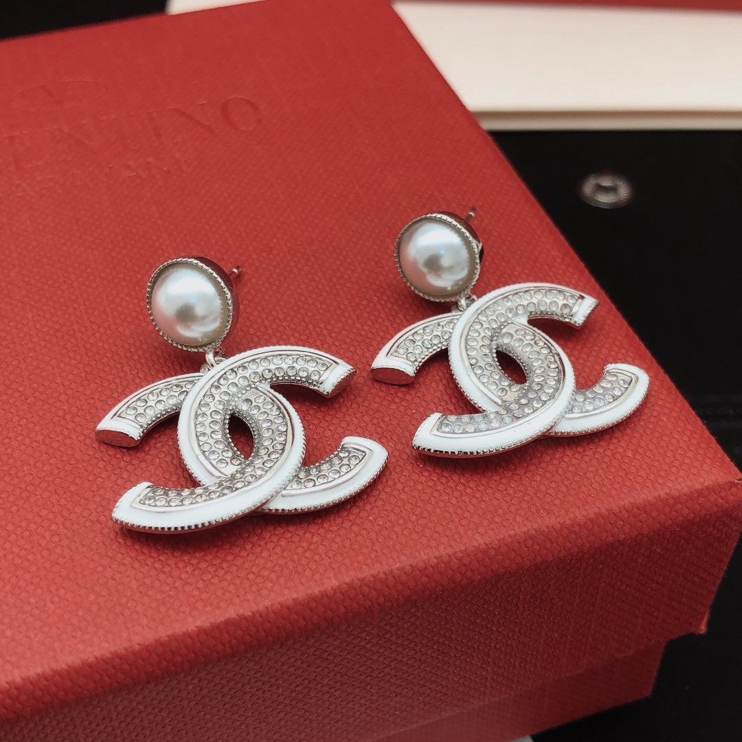 Double-C Earrings