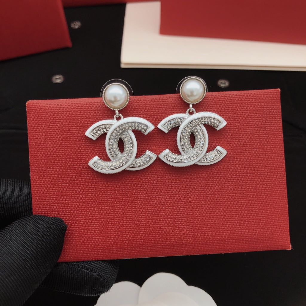 Double-C Earrings