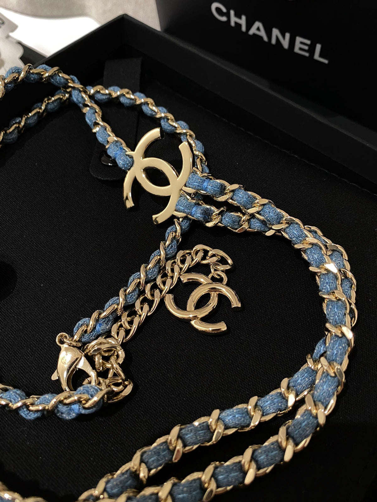 Double-C Long Necklace