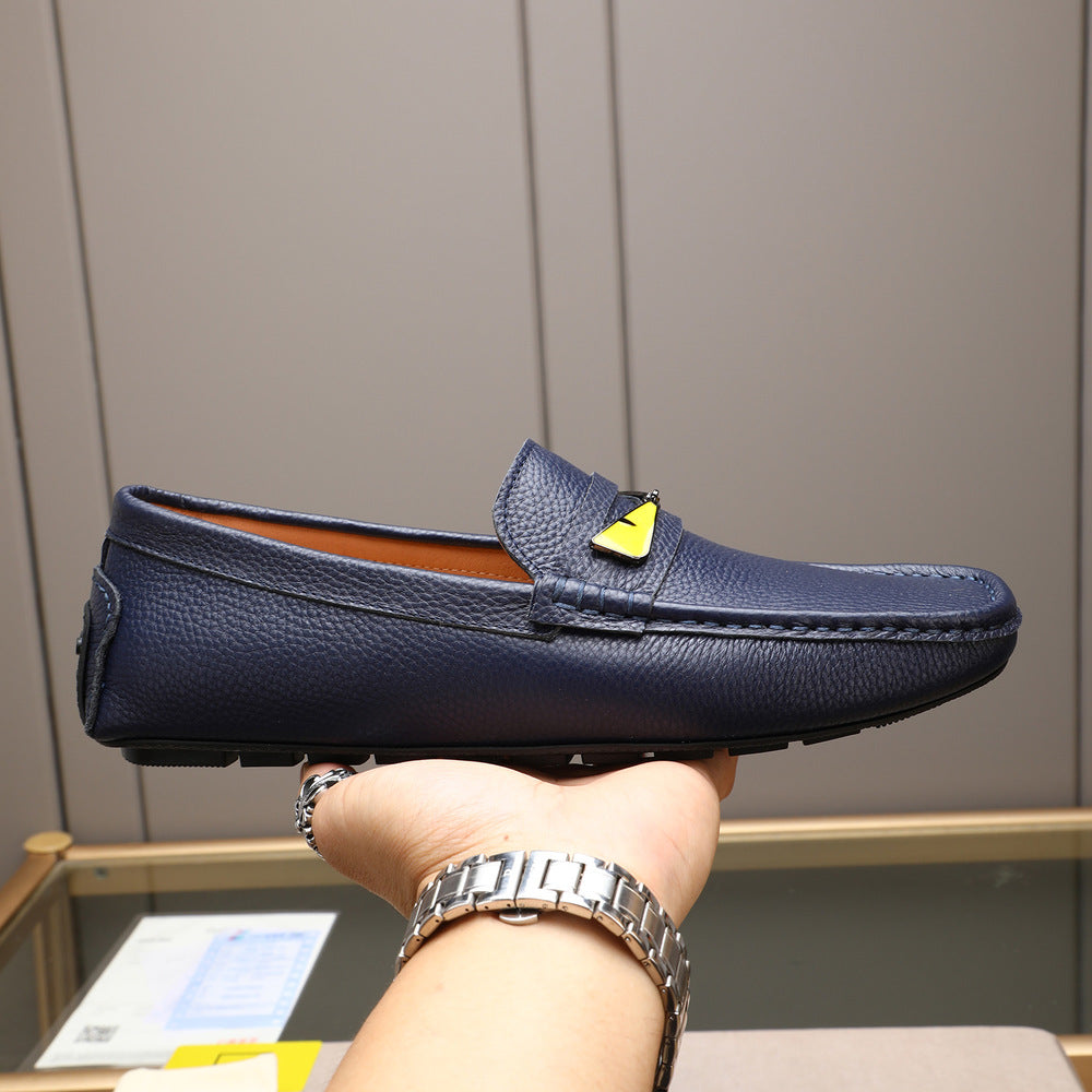 FENDI Men's Loafers - 419357 - Black