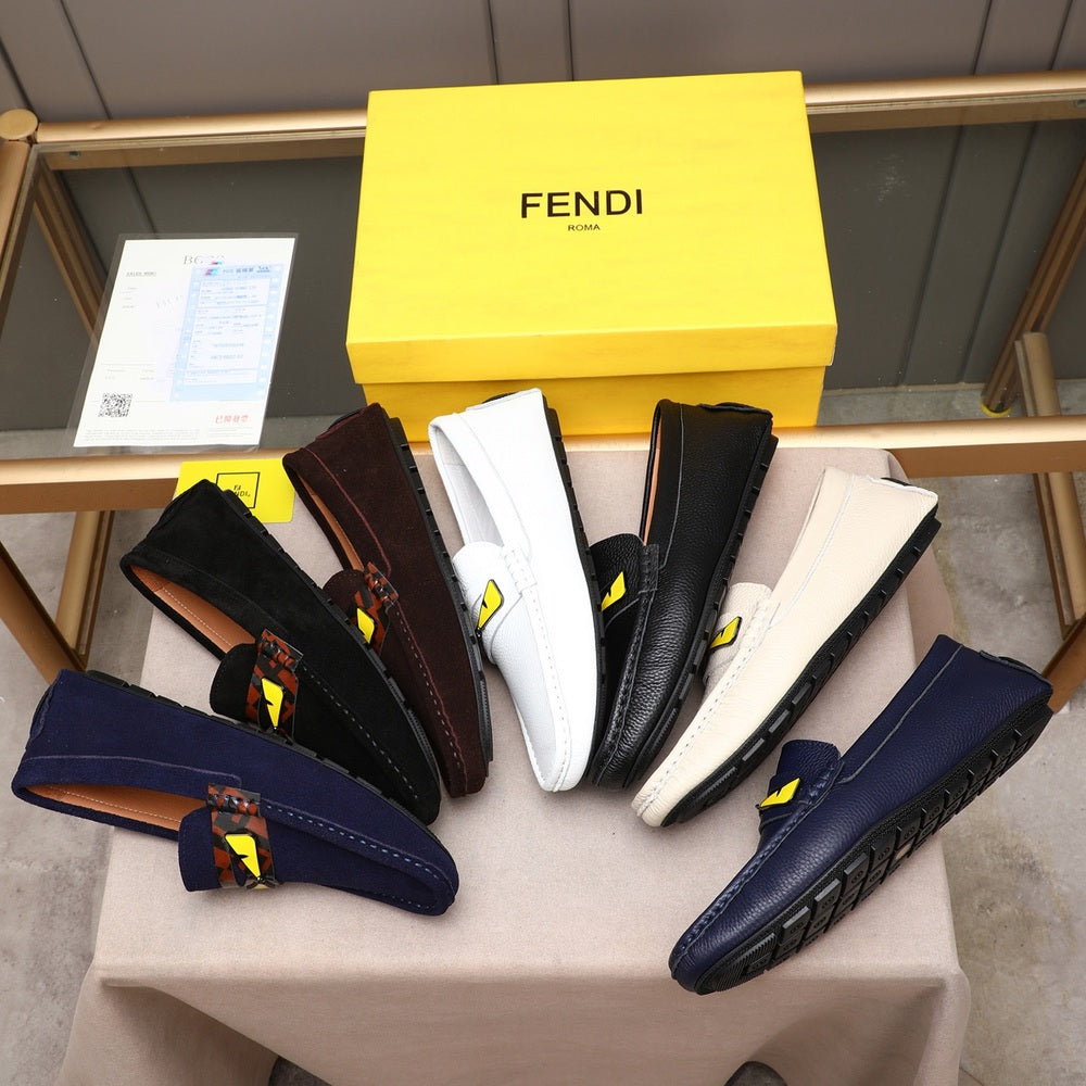 FENDI Men's Loafers - 419357