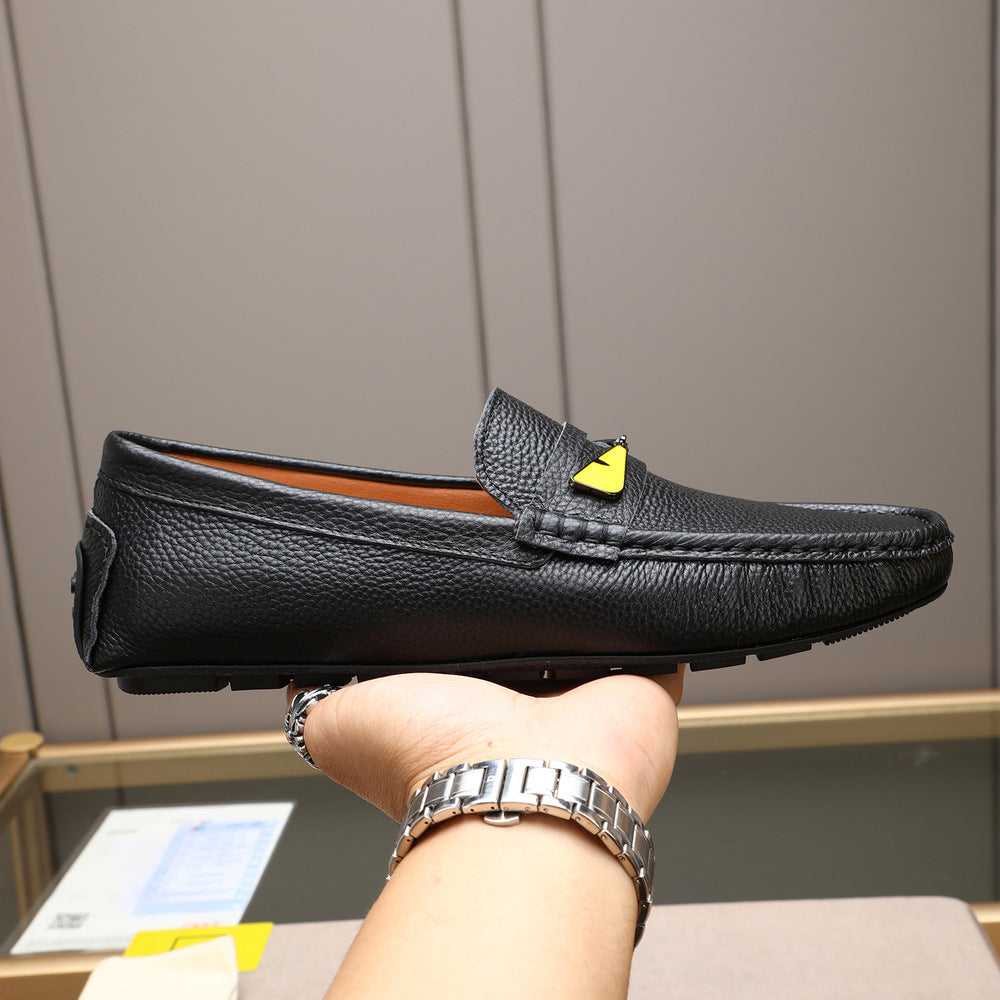 FENDI Men's Loafers - 419359 - Black