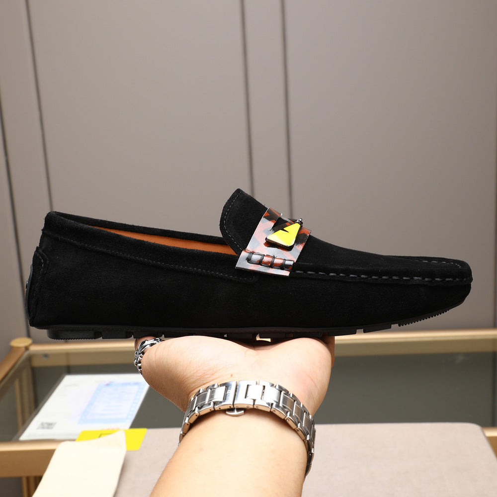 FENDI Men's Loafers - 419361 - Black