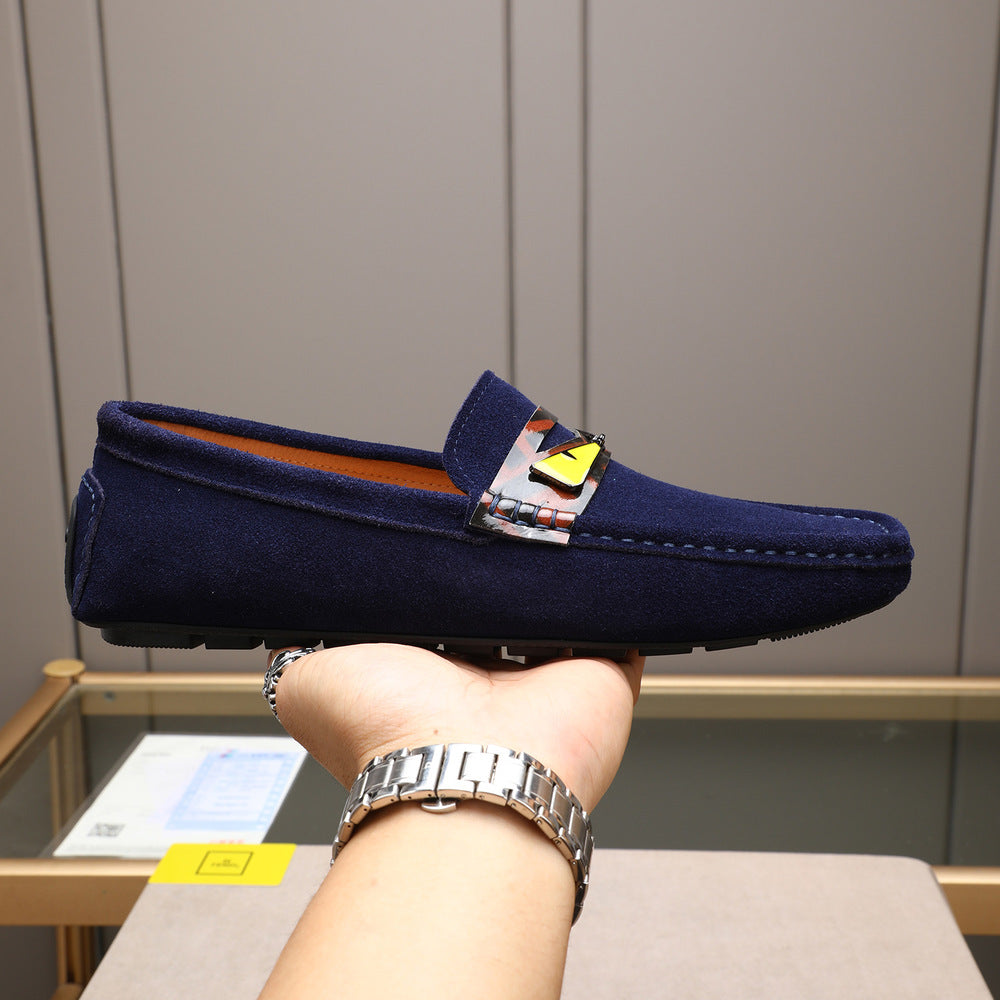 FENDI Men's Loafers - 419360 - Black
