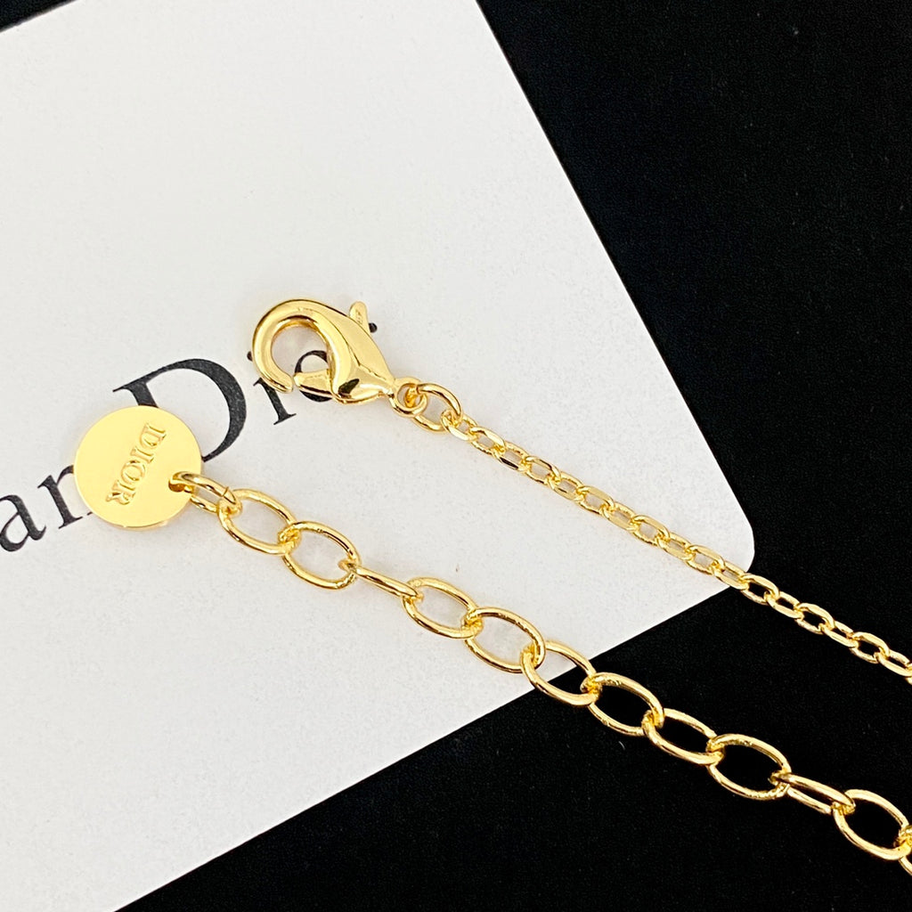 DIOR Pearl Layered Necklace