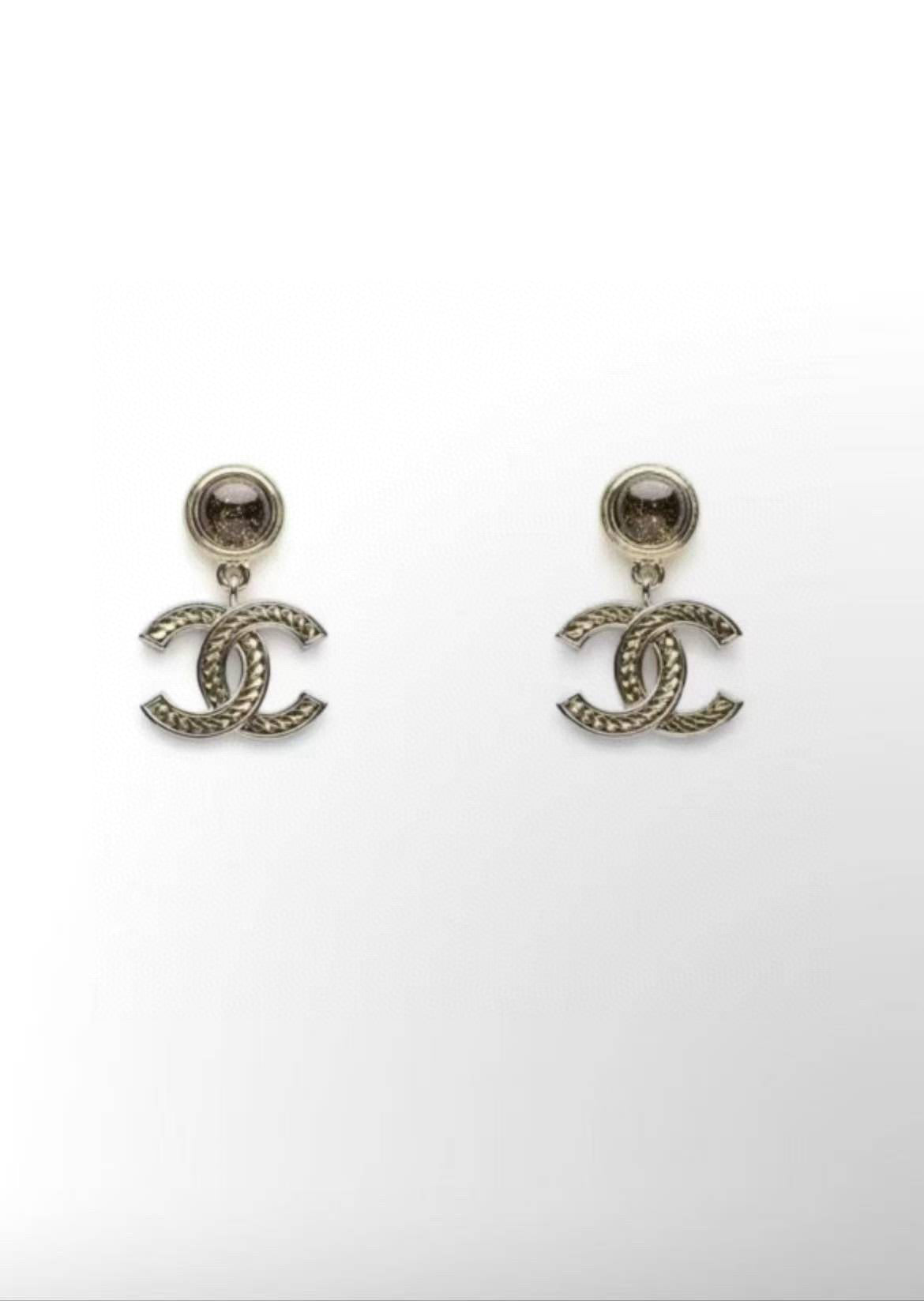 CHANEL Double-C Earrings