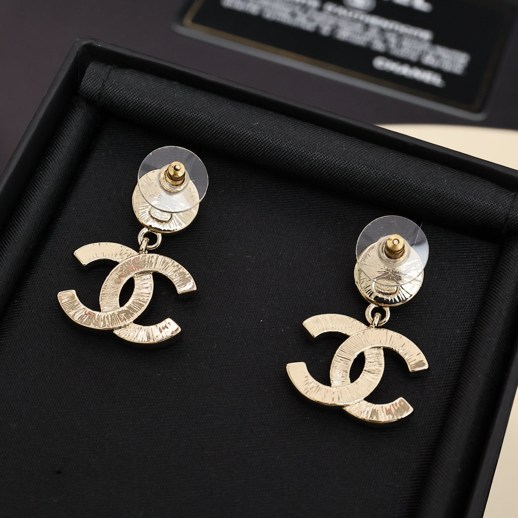 CHANEL Double-C Earrings