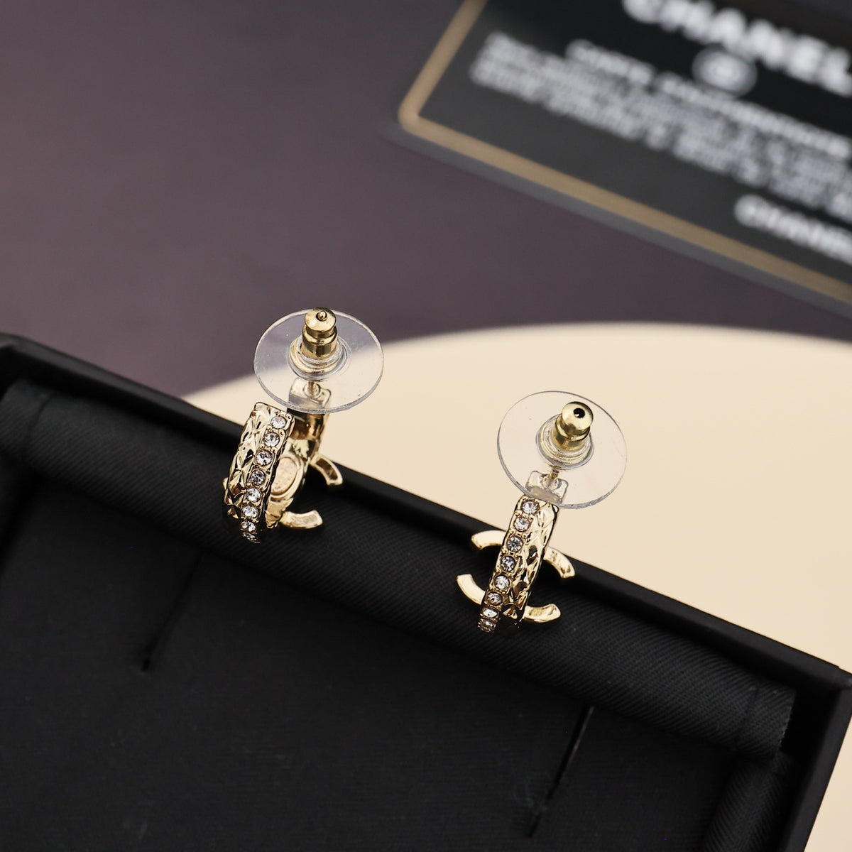 CHANEL Double-C Earrings