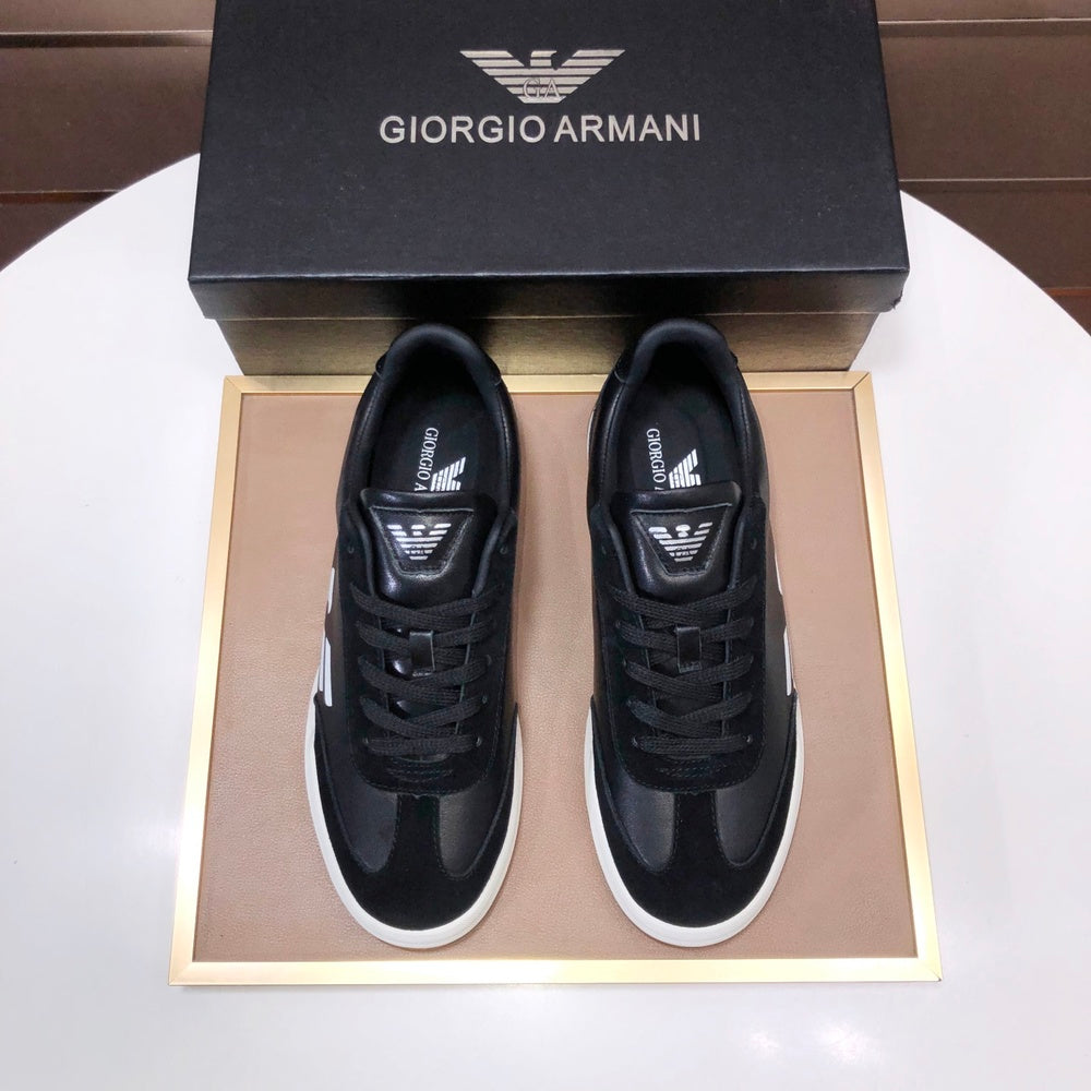 ARMANI Unisex Casual Shoes - 412462 - Black