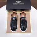 ARMANI Unisex Casual Shoes - 412466 - Beige/Black
