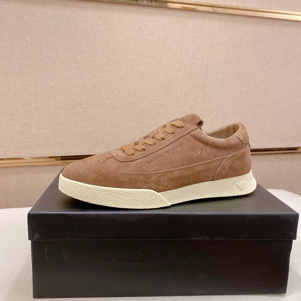 ARMANI Unisex Shoes - 387994 - Brown/Black