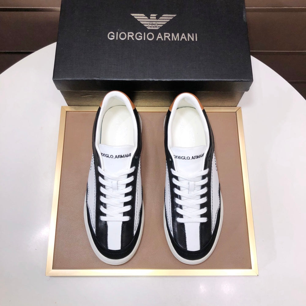 ARMANI Unisex Casual Shoes - 412476 - Brown/Black