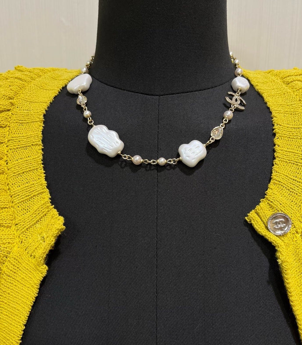 CHANEL Pearl Double-C Necklace