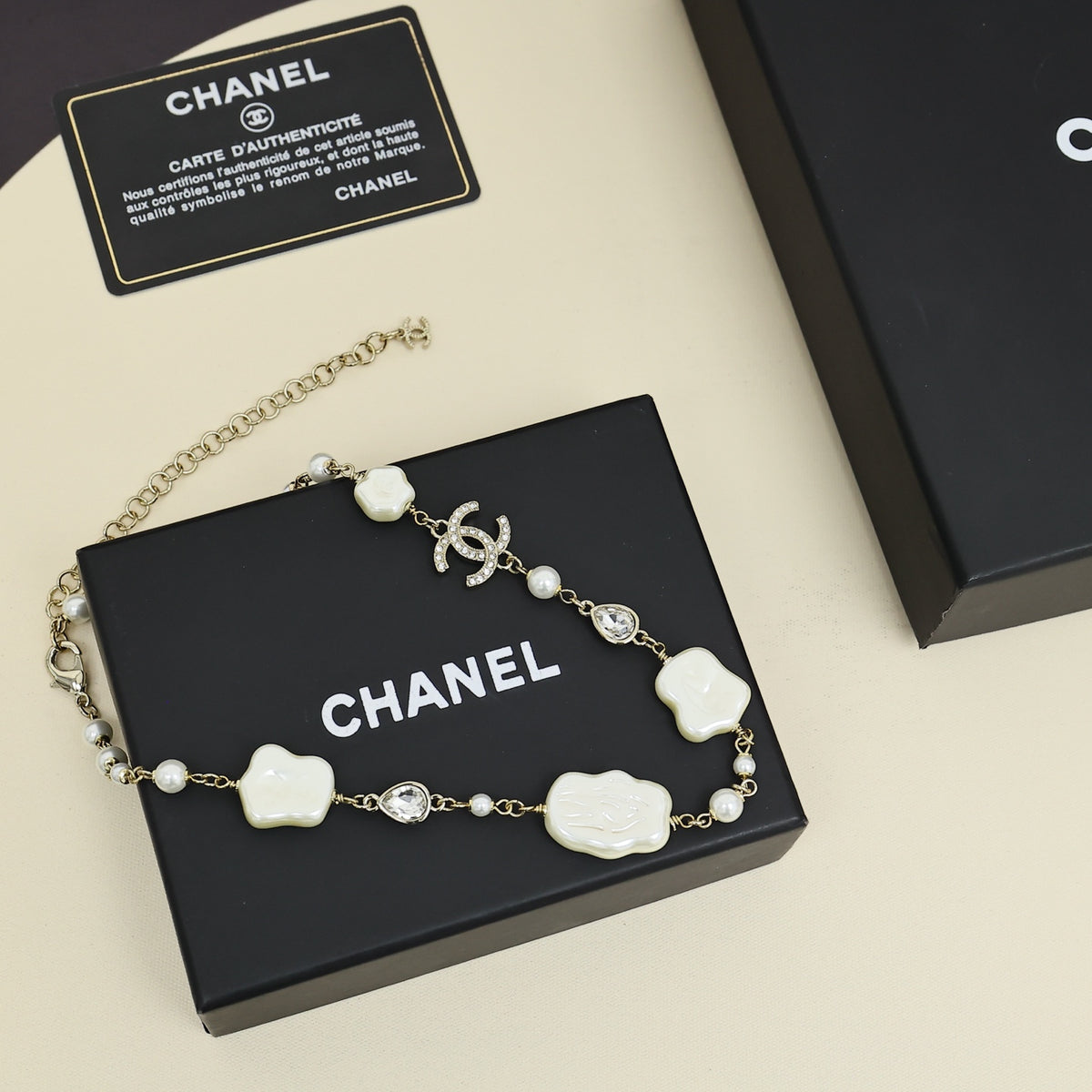 CHANEL Pearl Double-C Necklace