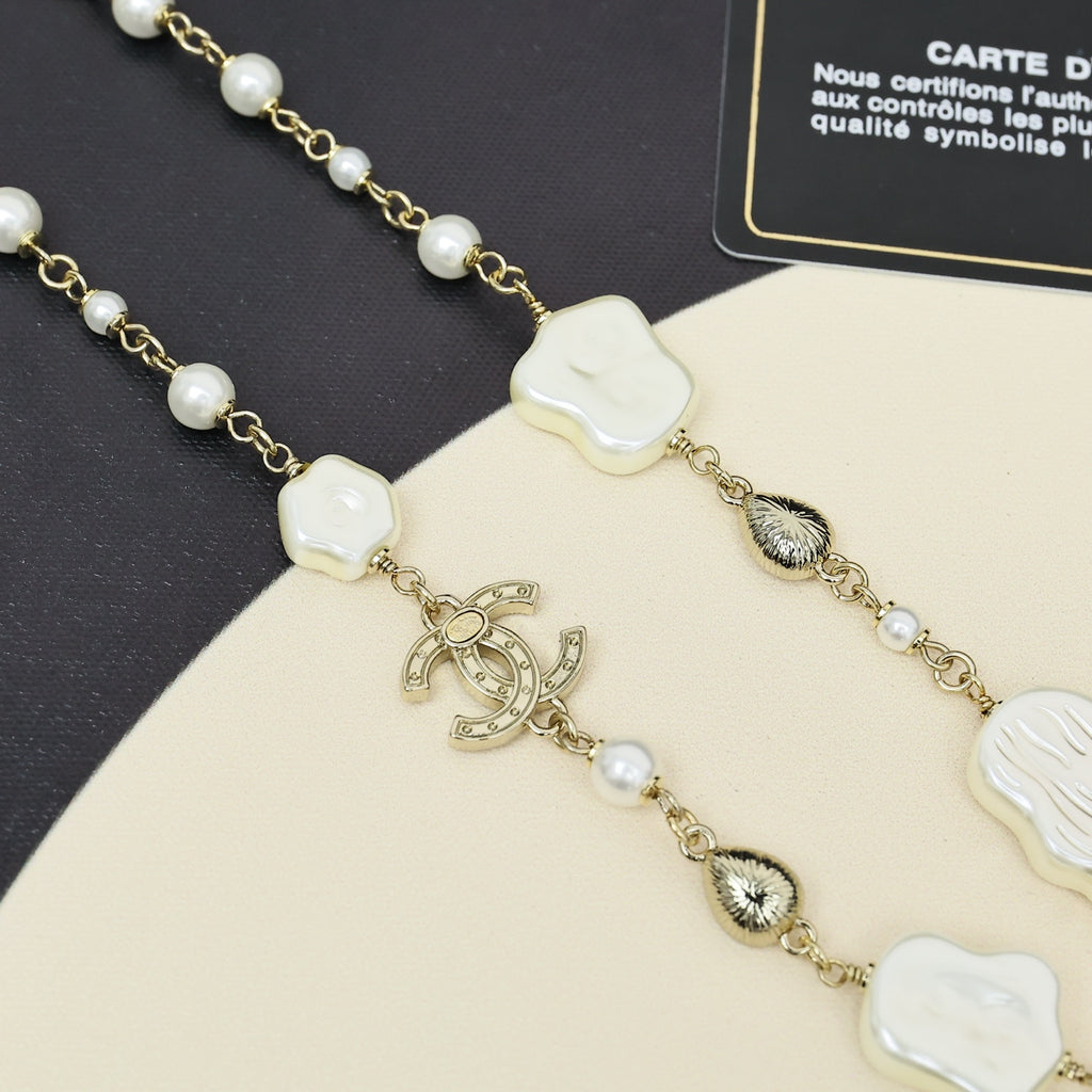 CHANEL Pearl Double-C Necklace