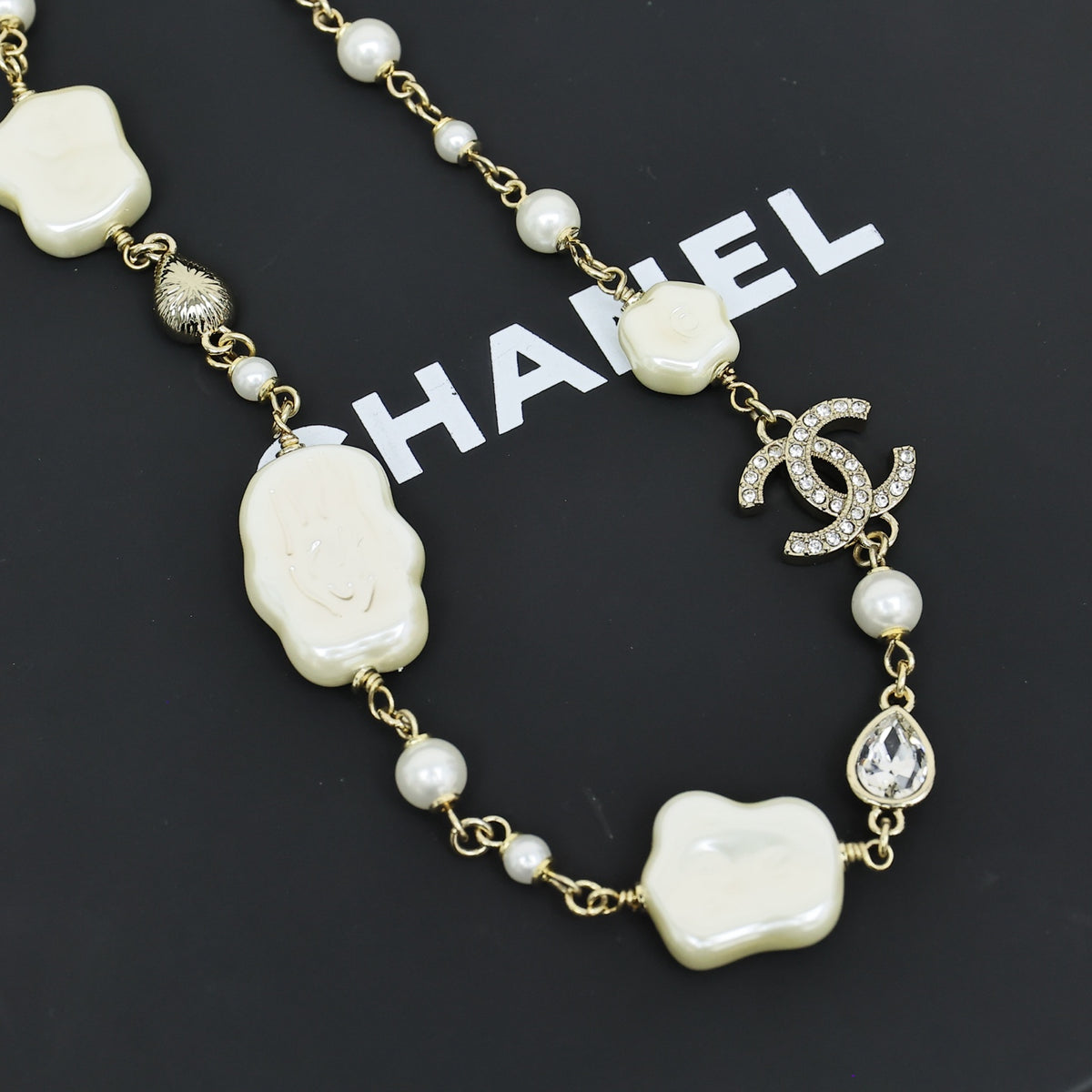 CHANEL Pearl Double-C Necklace