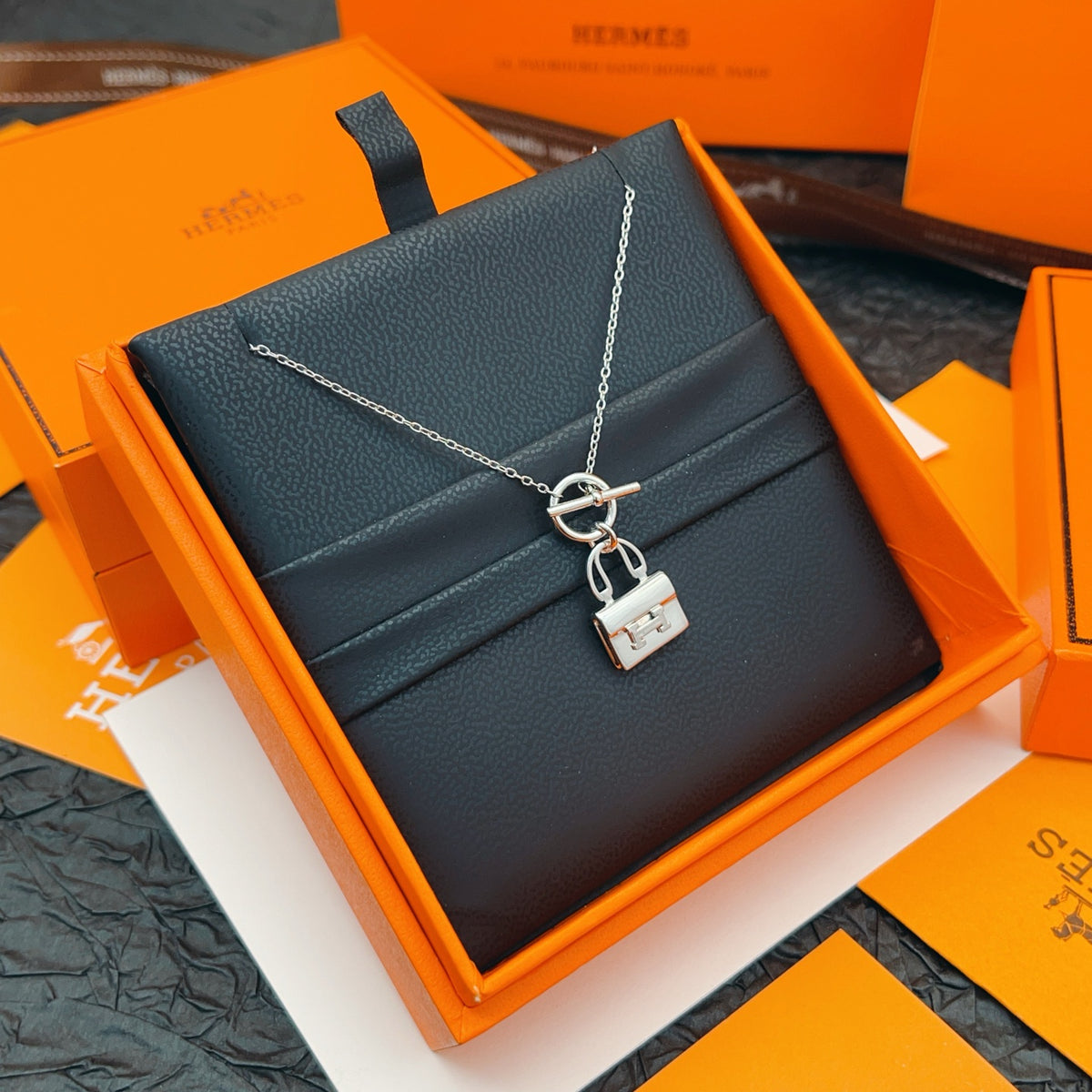 HERMÈS P70HX044 Necklace