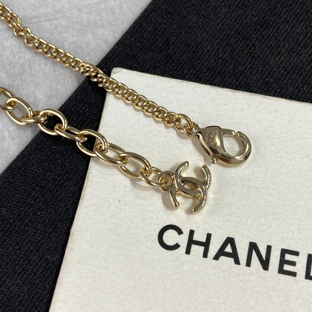 CHANEL Enamel Necklace
