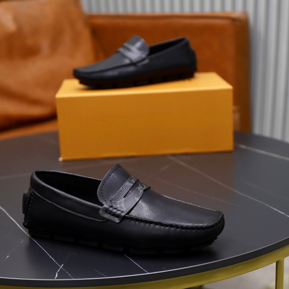 Louis Vuitton Men's Loafers - Style 429038