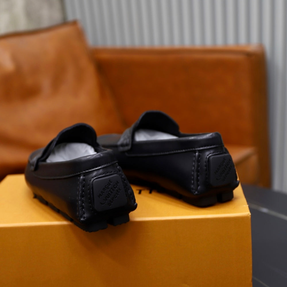 Louis Vuitton Men's Loafers - Style 429038