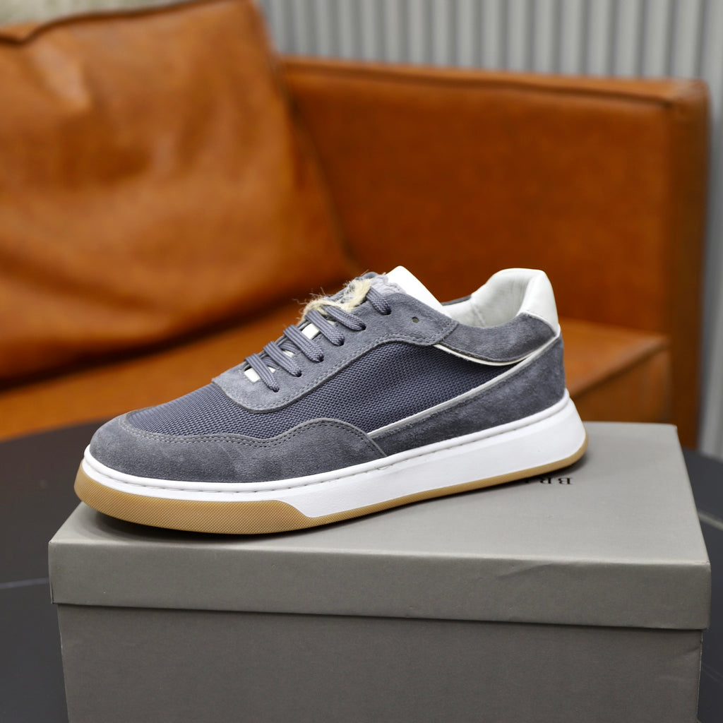 Brunello Cucinelli Men's Low-Top Sneakers - Style 427519