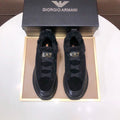 ARMANI Unisex Casual Shoes - 412957 - Black