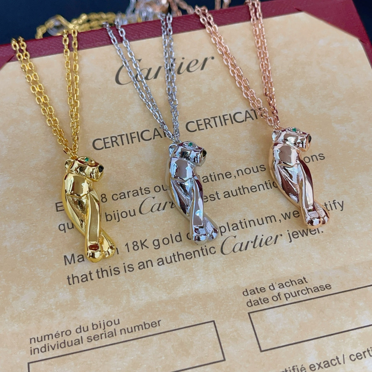 CARTIER P60 Necklace