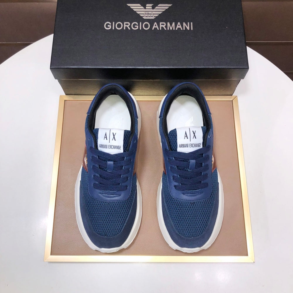 ARMANI Unisex Casual Shoes - 412966 - Blue