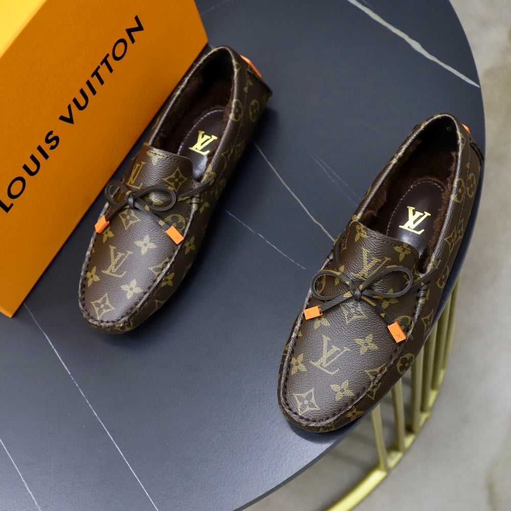 Louis Vuitton Men's Loafers - Style 427132