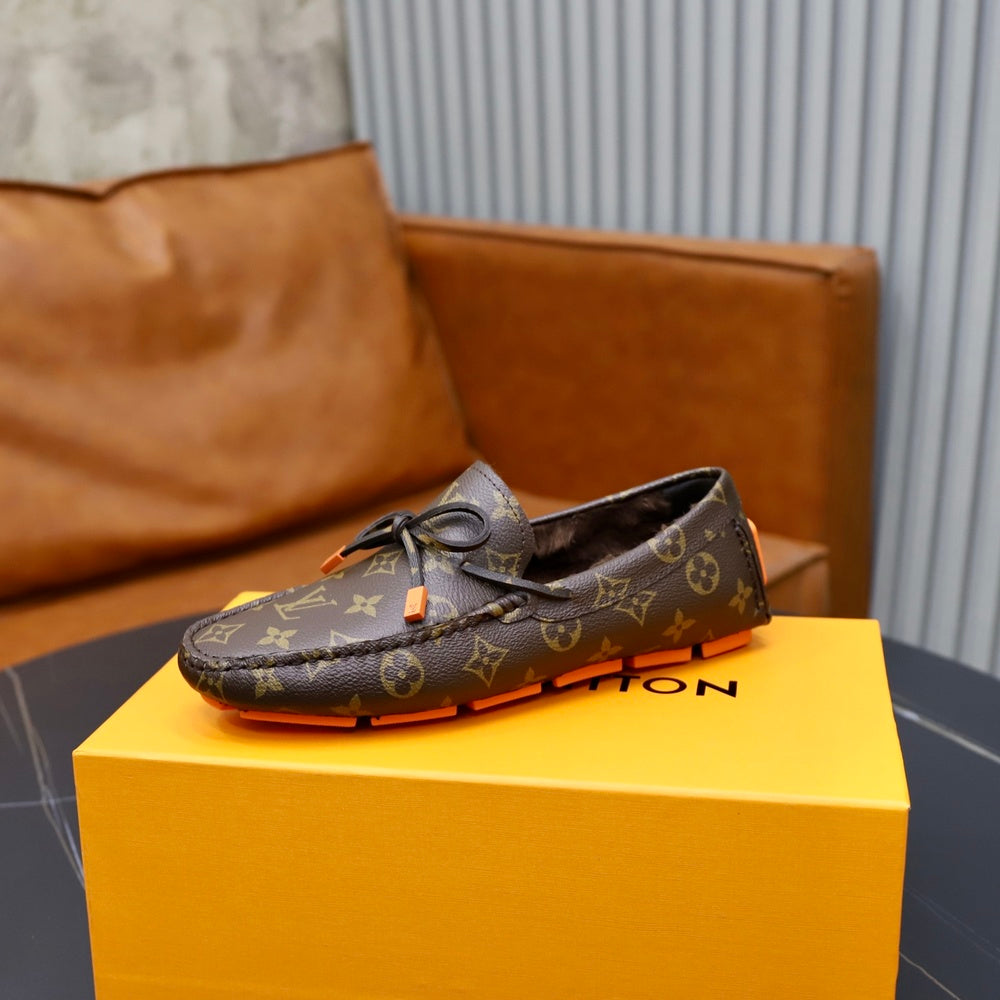Louis Vuitton Men's Loafers - Style 427132