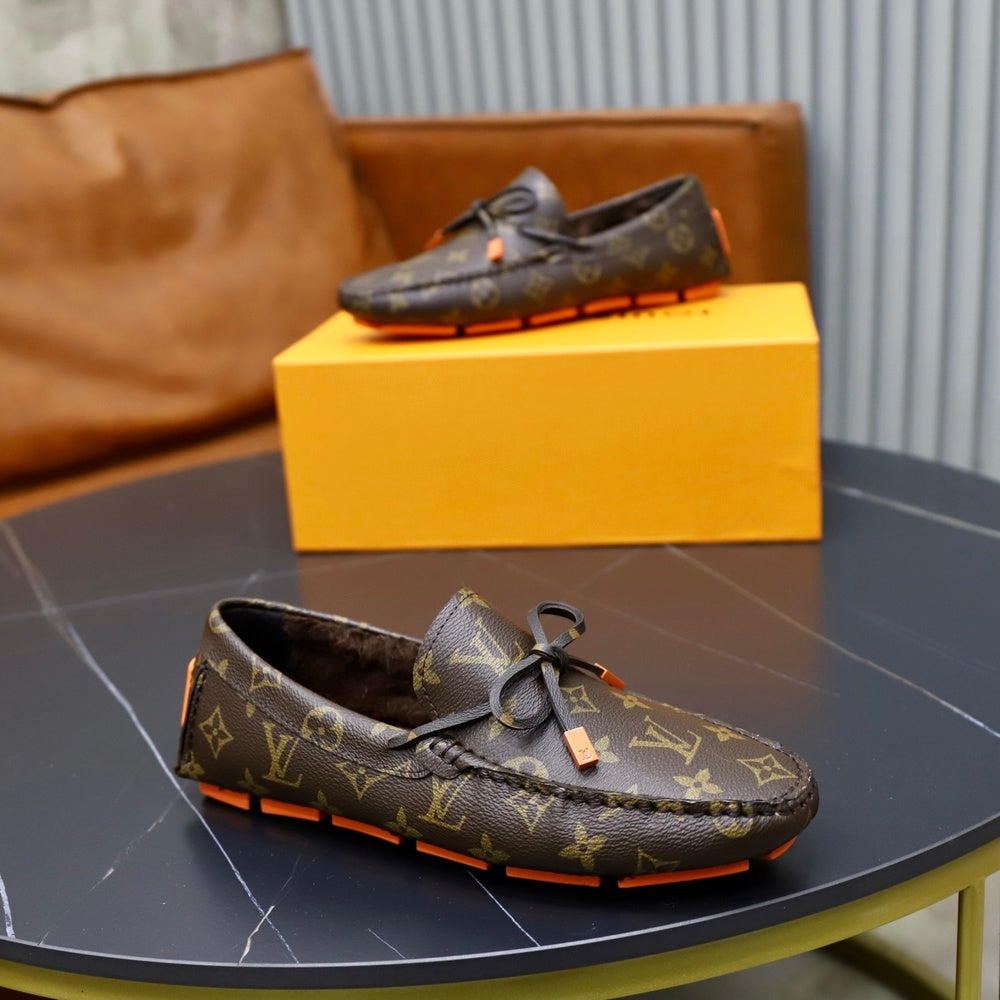 Louis Vuitton Men's Loafers - Style 427132
