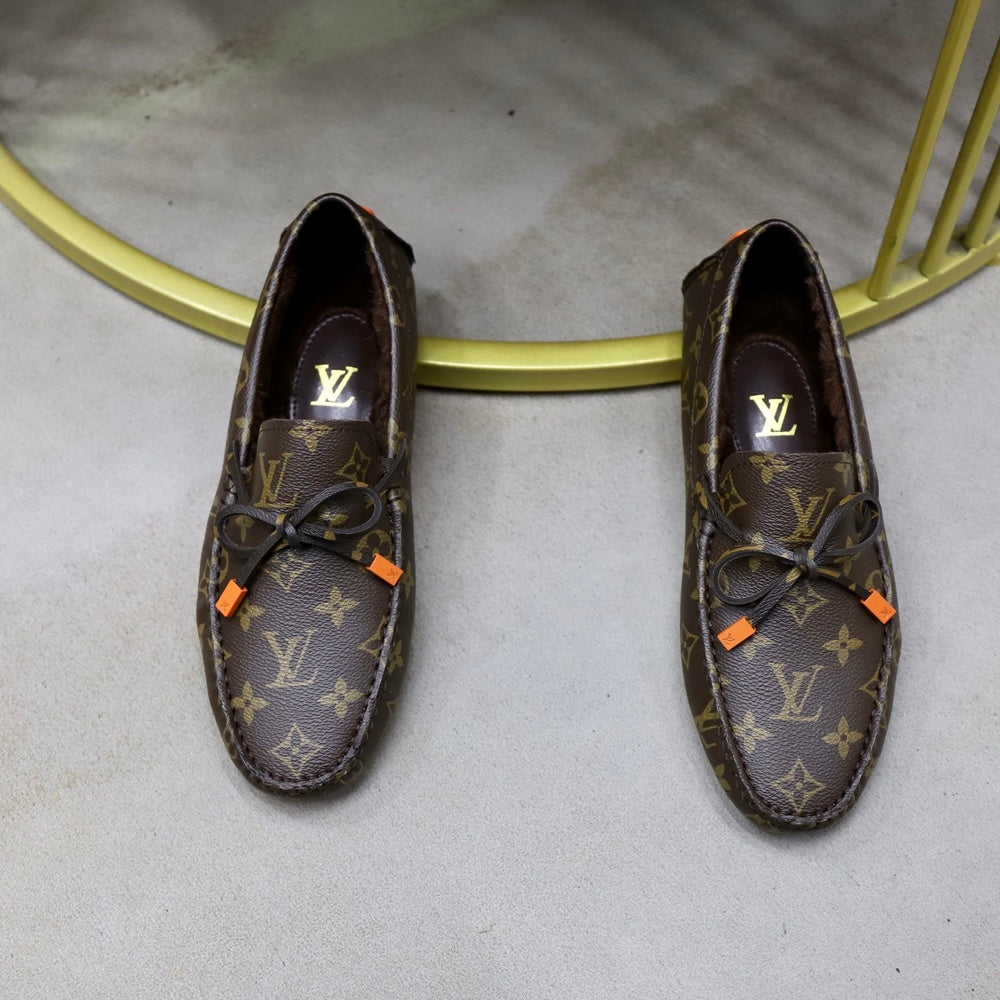 Louis Vuitton Men's Loafers - Style 427132