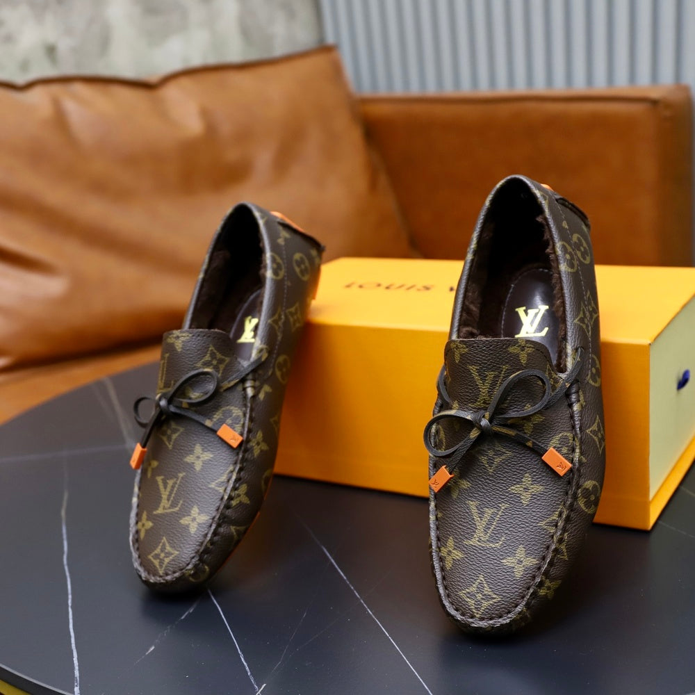 Louis Vuitton Men's Loafers - Style 427132
