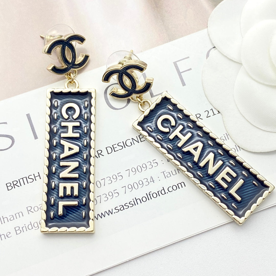 CHANEL Double-C Earrings
