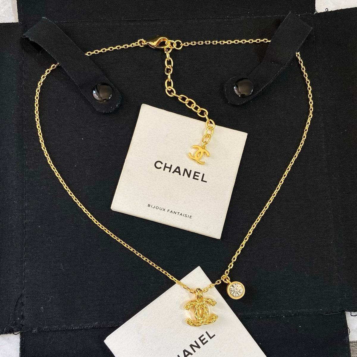 CHANEL Double-C Vintage Necklace