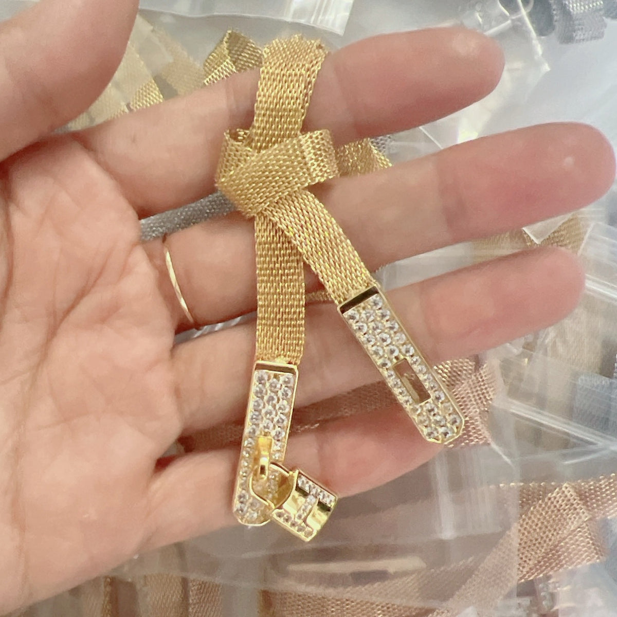 HERMÈS P98 Crystal Necklace