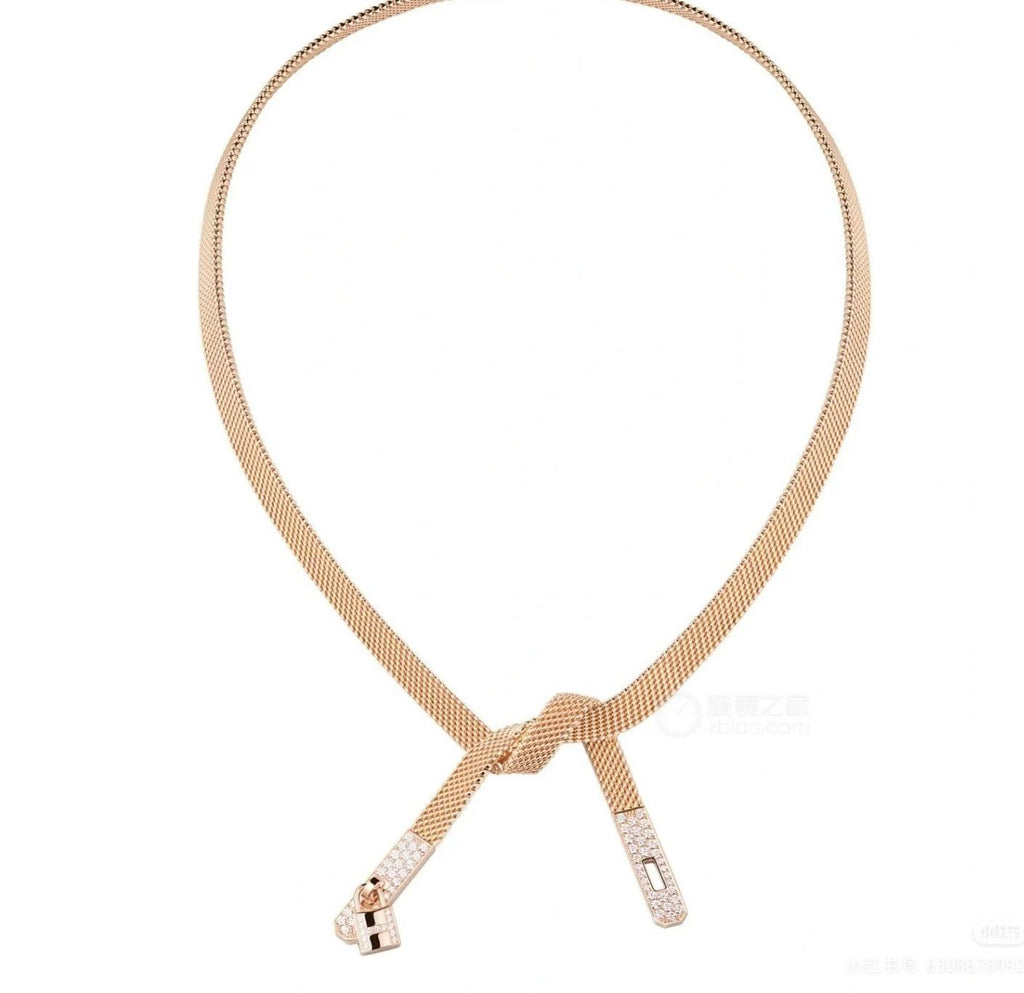 HERMÈS P98 Crystal Necklace