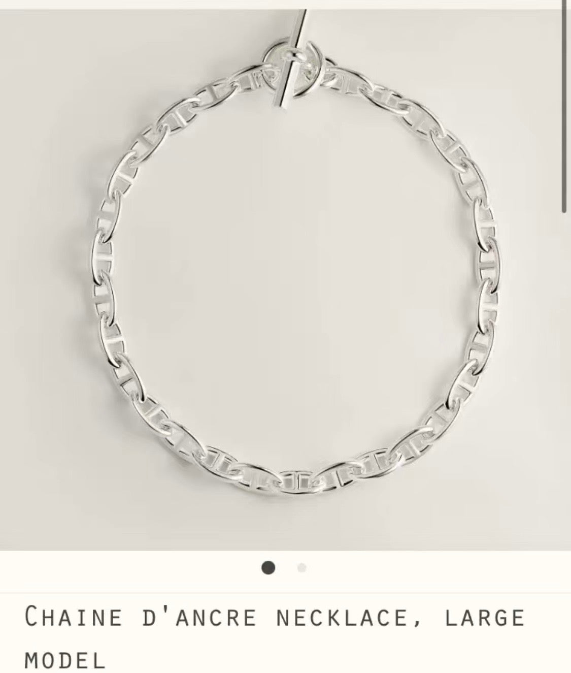 HERMÈS P130 Necklace