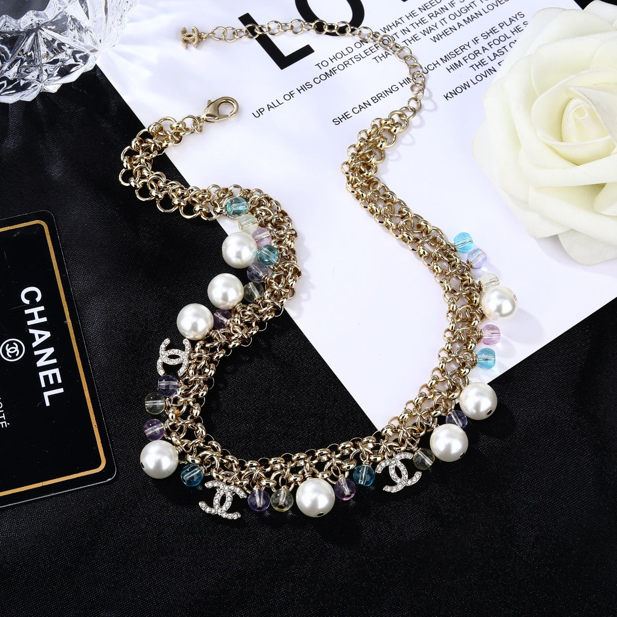 CHANEL P85 Double-C Necklace