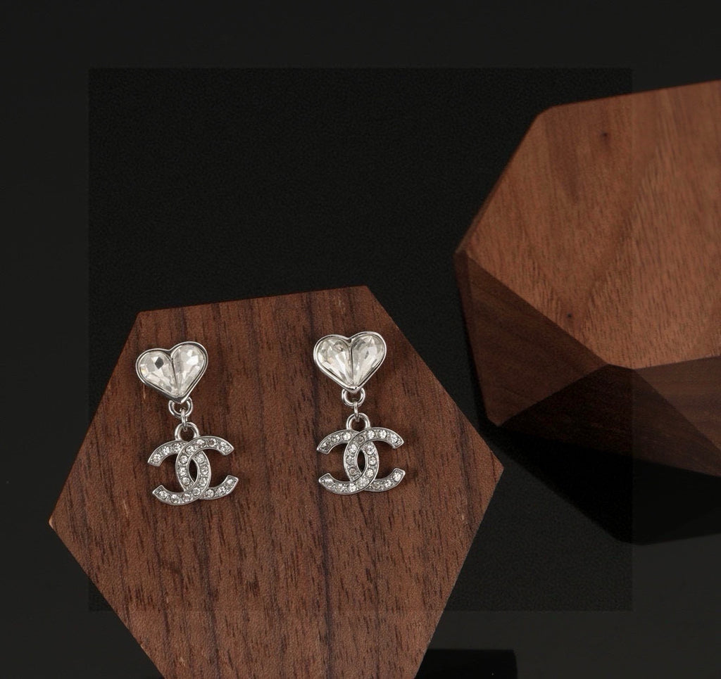 CHANEL Double-C Earrings