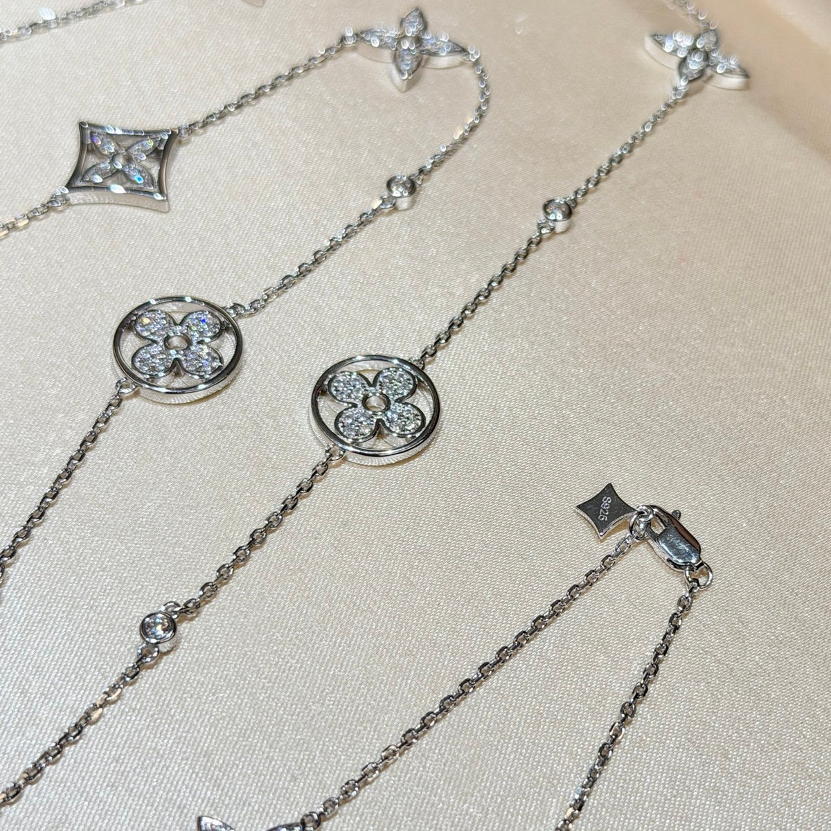 A7287 Crystal Long Necklace