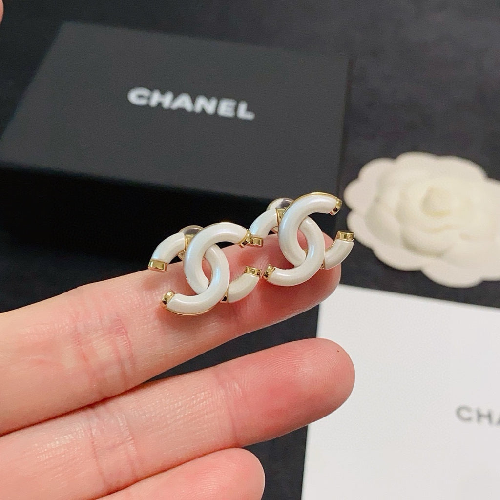 CHANEL Double-C Earrings